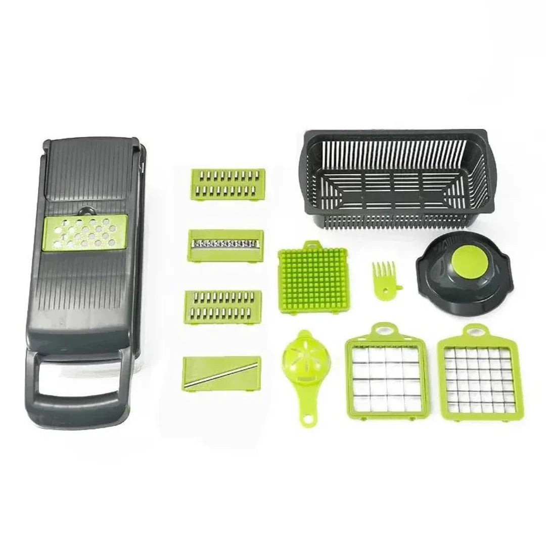 Picador de verduras, cortador profesional de mandolina 14 en 1